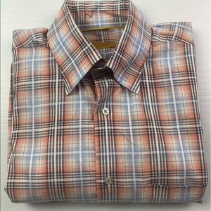 ROBERT TALBOTT Carmel Mens  Cotton Shirt Size M